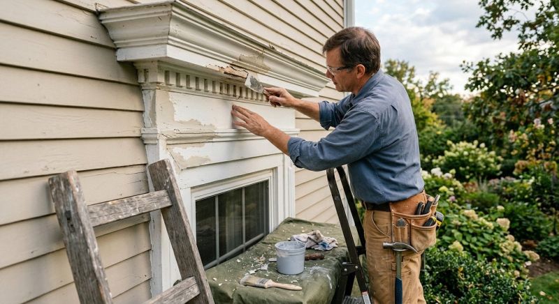 Exterior Door Trim Repair in Alpharetta, GA
