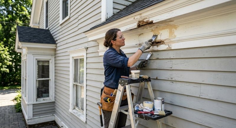 Exterior Door Trim Repair in Overland Park, KS