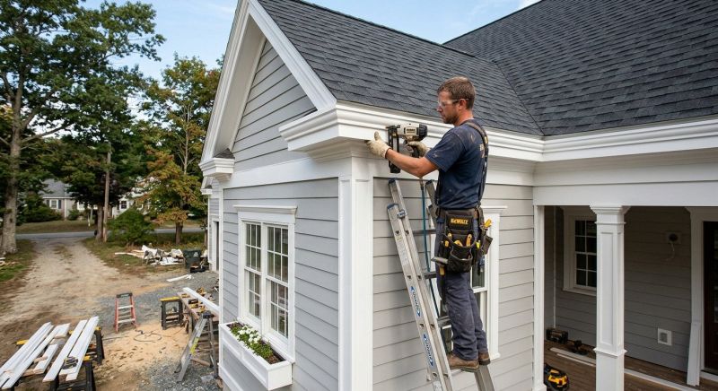 Exterior Millwork Installation in Conroe, TX