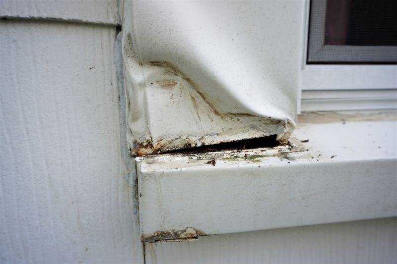 Damaged Wood Trim