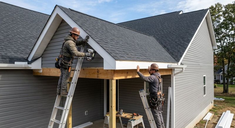 Gable Vent Installation in Alpharetta, GA