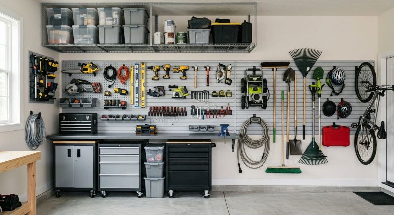 Garage Shelves Installation in Montgomery County, MD