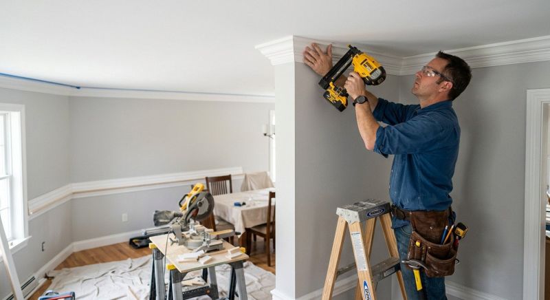 Shoe Molding Installation in Wilmington, NC